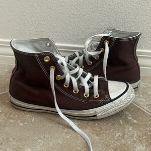 Brown Converse Chuck Taylor’s size 7.5 women’s